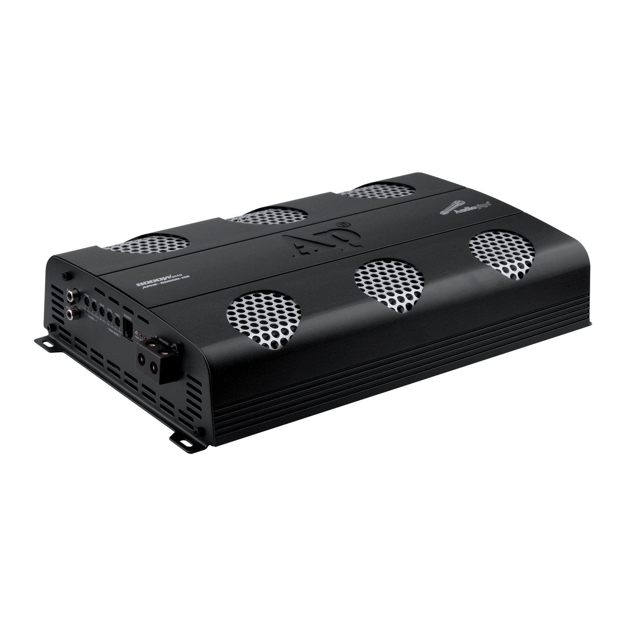 Audiopipe APHF-8000D-H2 8000 Watts Full Range Class D Mosfet Amplifier (APHF-8000D-H2)