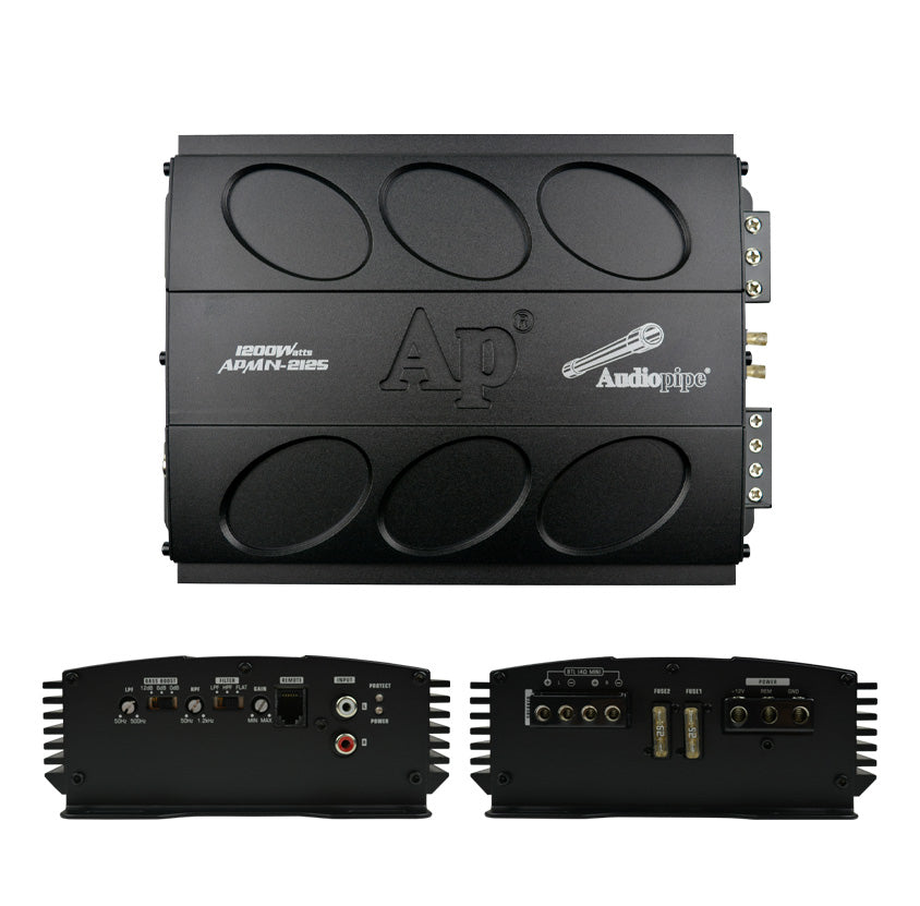 Audiopipe APMN-2125 APMN-2125 Mini Design 2 Channel Mosfet Amplifier
