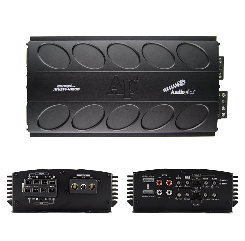 Audiopipe APMN-4150D APMN-4150D Mini Design 4 Channel Mosfet Amplifier