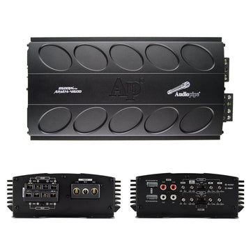 Audiopipe APMN-4150D APMN-4150D Mini Design 4 Channel Mosfet Amplifier