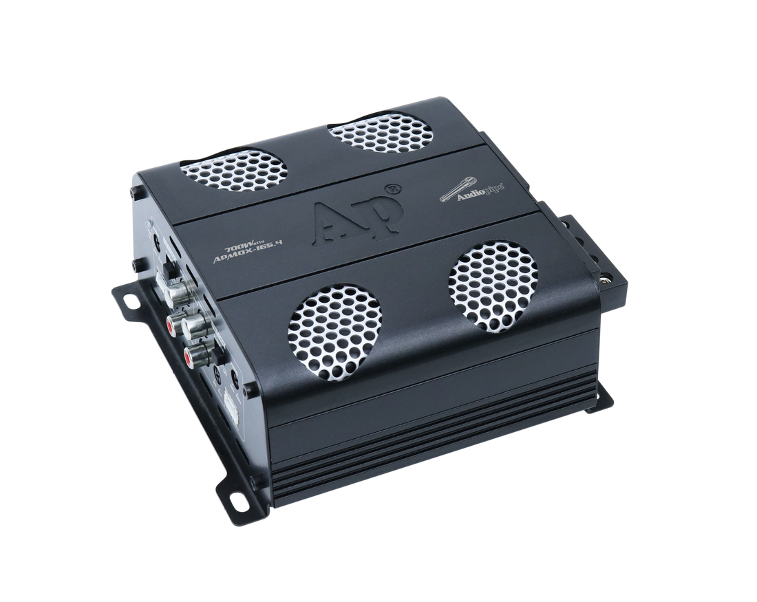 Audiopipe APMOX-165.4 165 Watts Full Range Class D Mini Amplifier (APMOX-165.4） Rostra