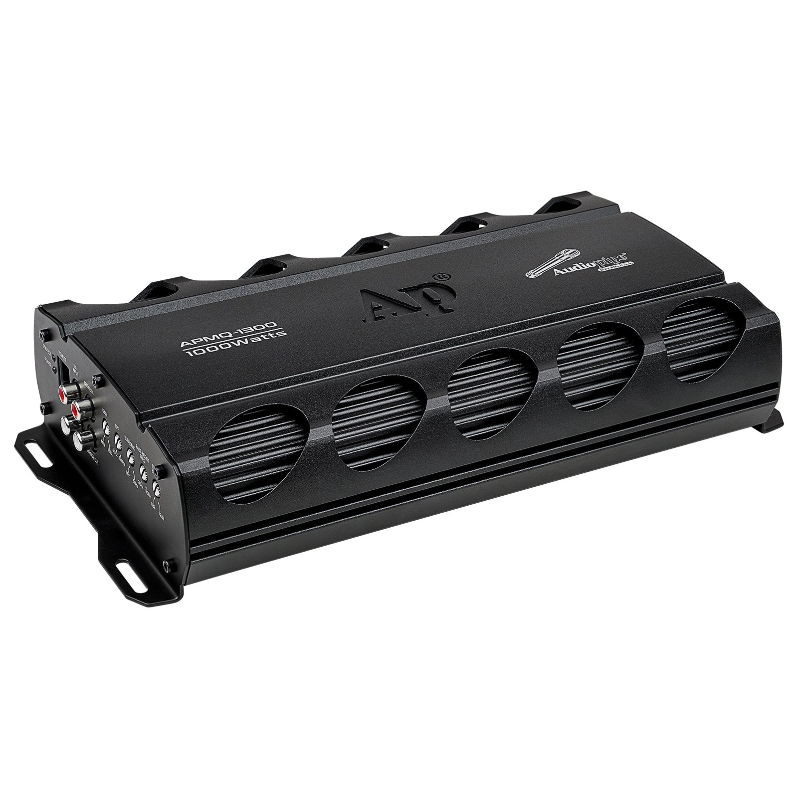 Audiopipe APMQ-1300 Mini Design Class D Mono Mosfet Amplifier (APMQ-1300)