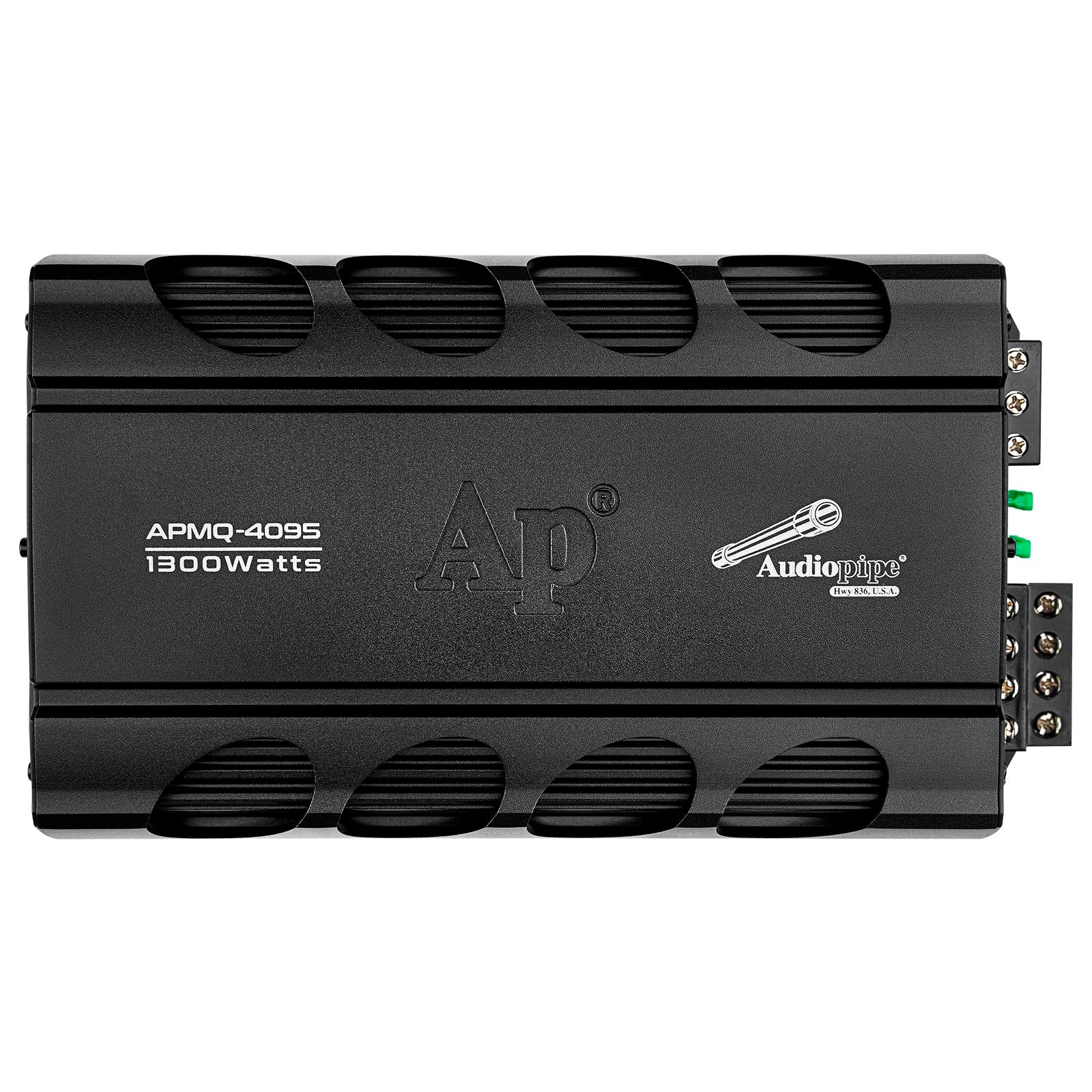 Audiopipe APMQ-4095 4 Channel Mini Design Class AB Mosfet Amplifier (APMQ-4095) Allstar Performance