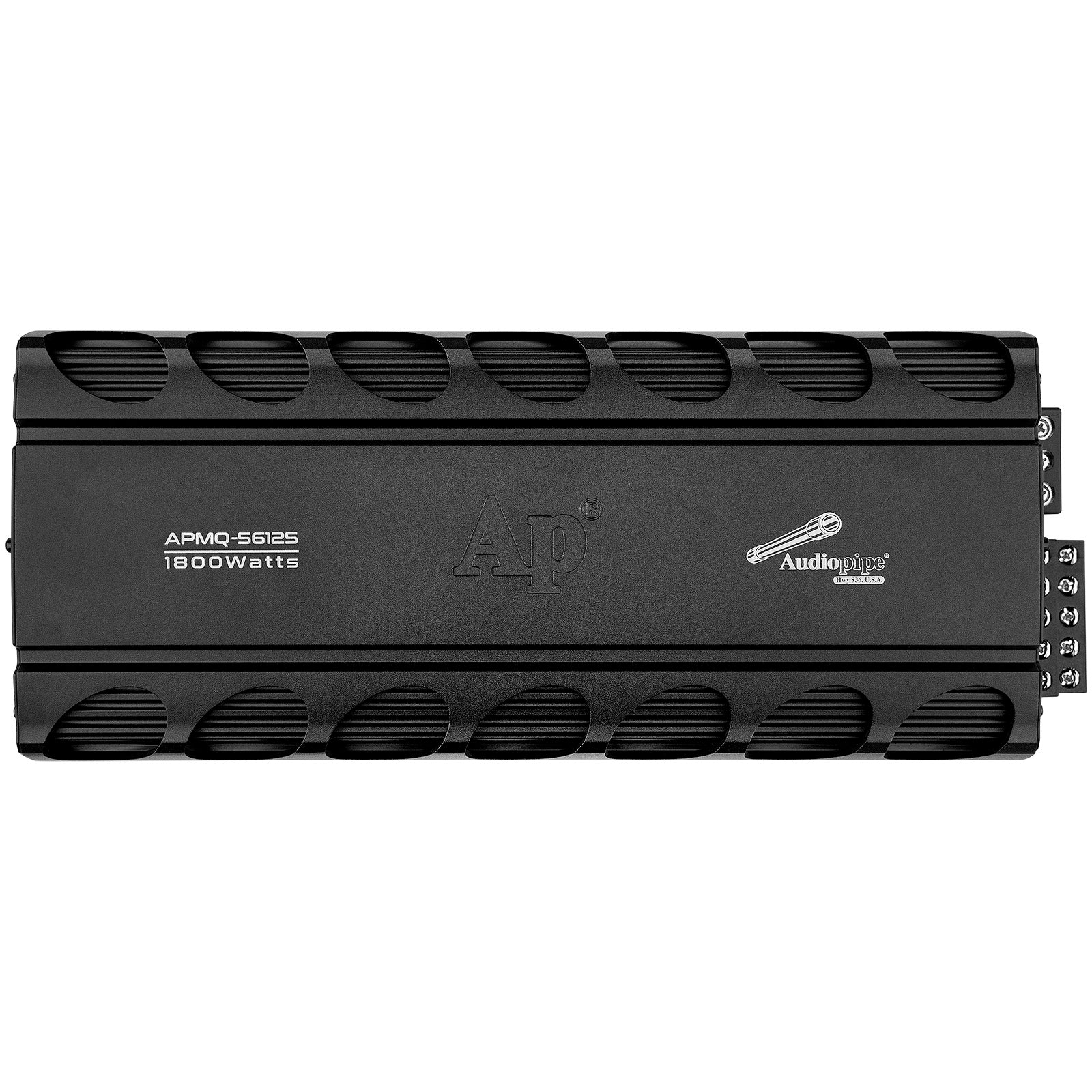 Audiopipe APMQ-56125 5 Channel Mini Design Class AB Mosfet Amplifier (APMQ-56125) Audiopipe
