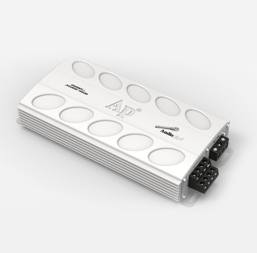 Audiopipe APMRE-4150D APMRE-4150D 1200W Mini Design 4 Channel MOSFET Marine Amplifier Rostra