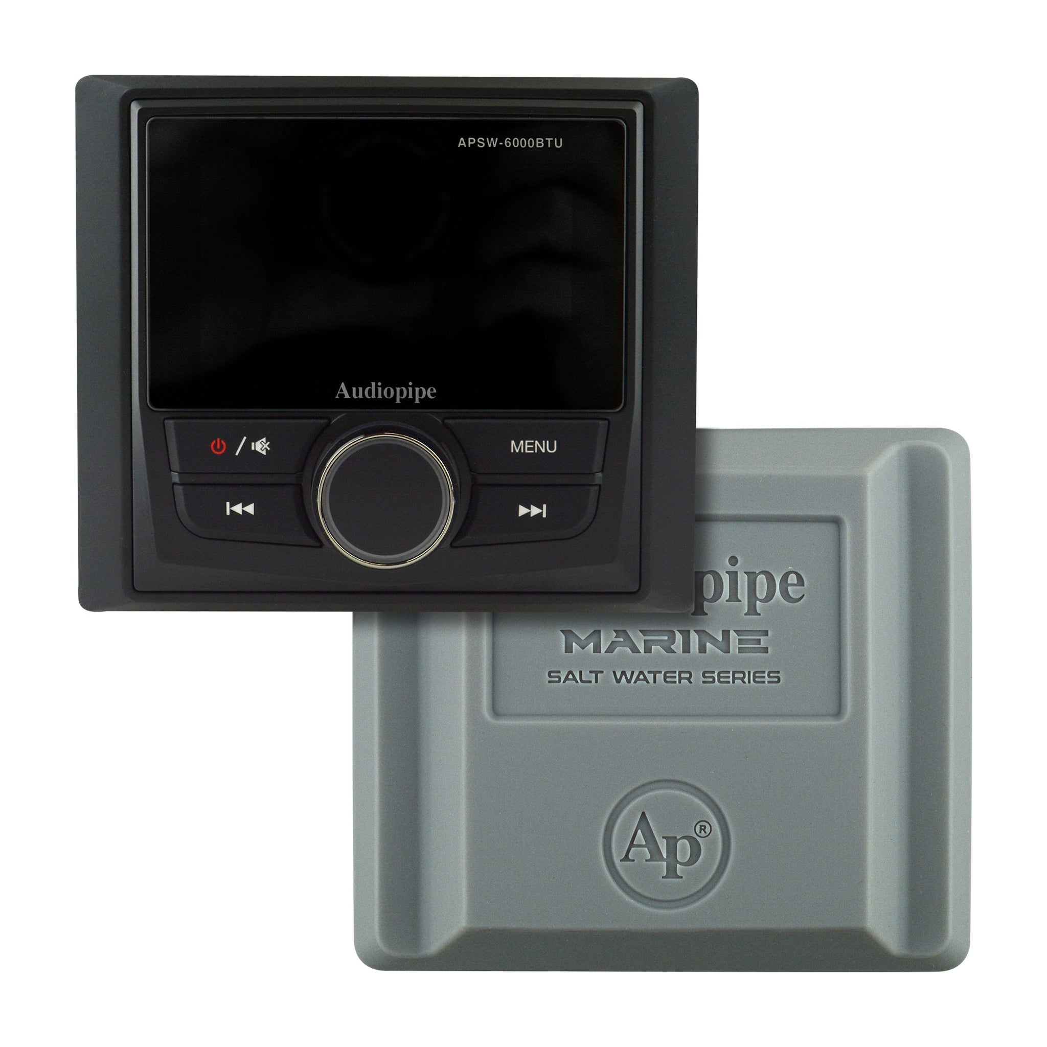 Audiopipe APSW-6000BTU  3” Multimedia Marine Head Unit with High Definition Positive LCD Display