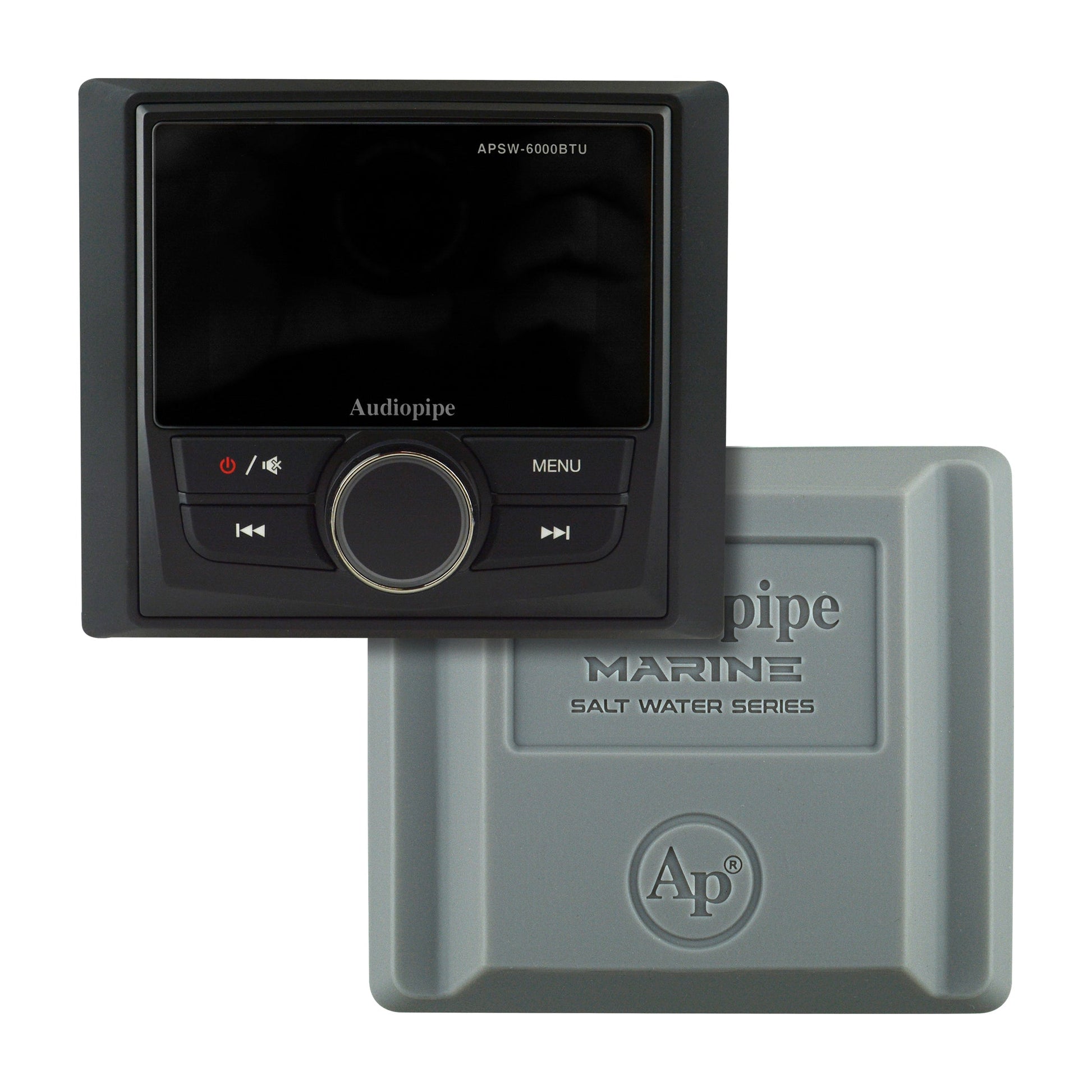 Audiopipe APSW-6000BTU  3” Multimedia Marine Head Unit with High Definition Positive LCD Display Excalibur