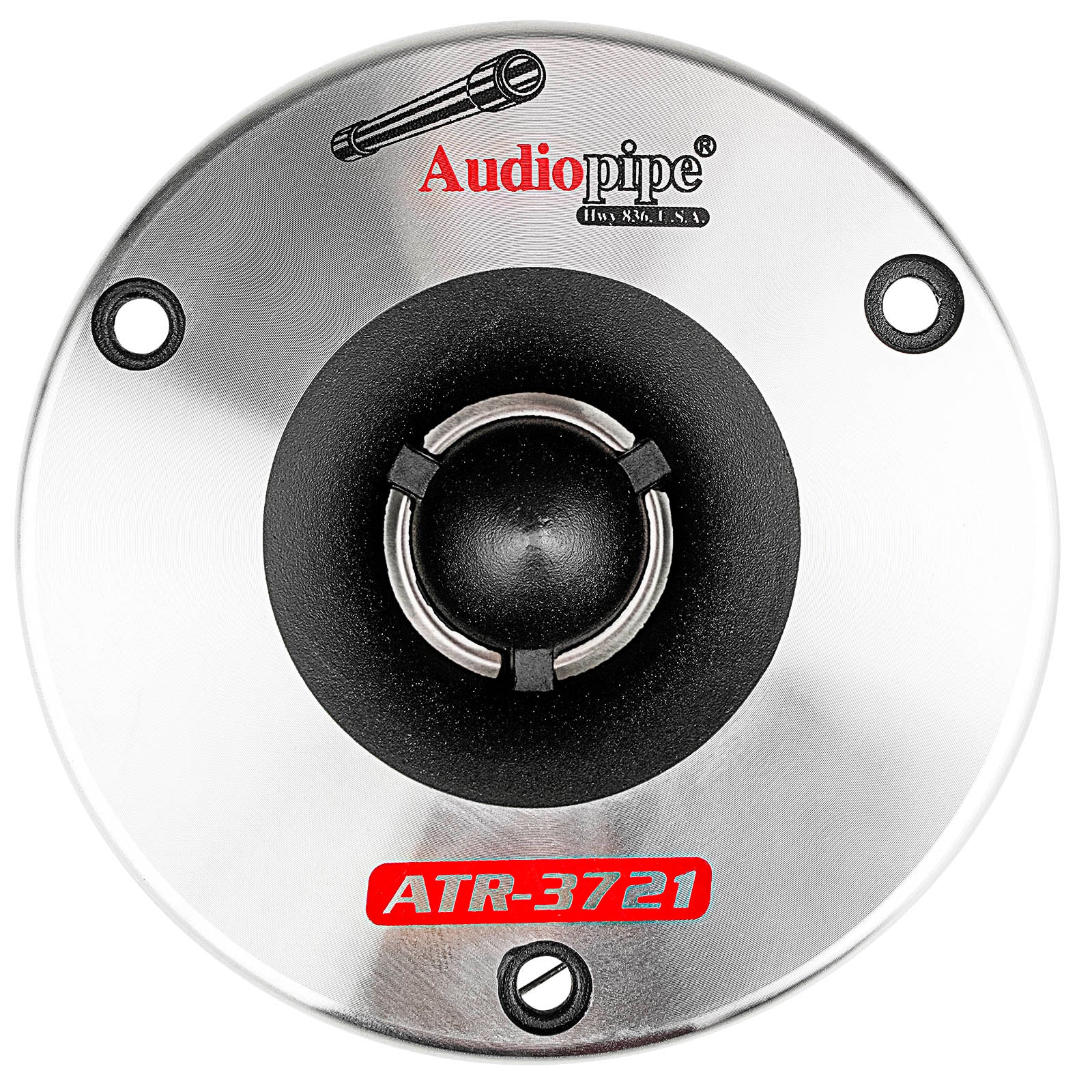 Audiopipe ATR-3721 ATR-3721 3-3/4” Aluminum Bullet Titanium Horn Tweeter Rostra