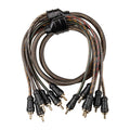 Audiopipe CPP-MC3 6-Channel Interconnect Cable for Car Audio (CPP-MC3) Prestige