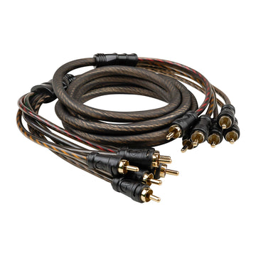 Audiopipe CPP-MC6 6-Channel Interconnect Cable for Car Audio (CPP-MC6) Audiopipe