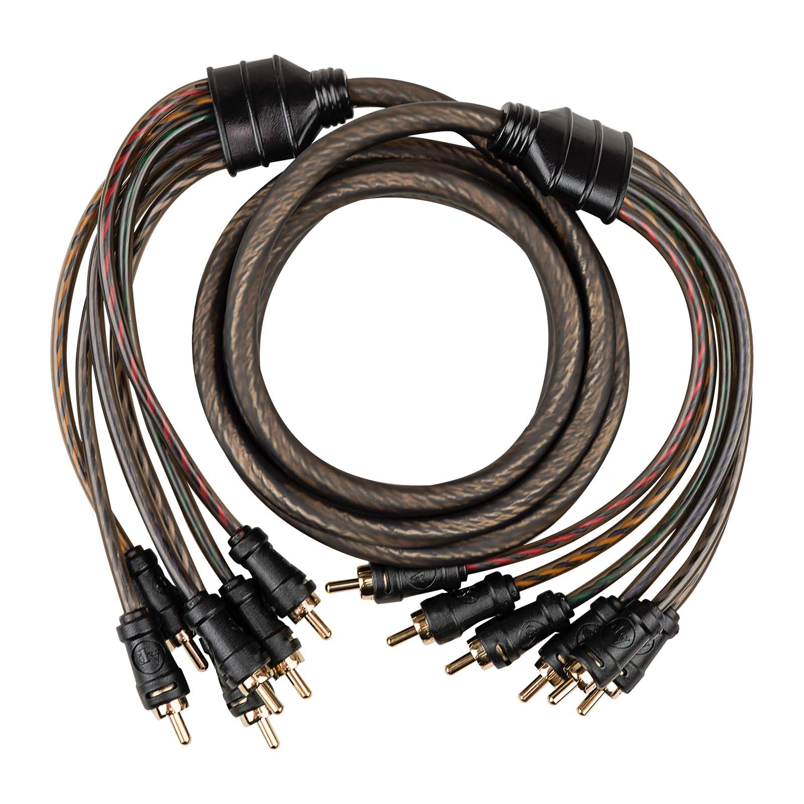 Audiopipe CPP-MC6 6-Channel Interconnect Cable for Car Audio (CPP-MC6) Audiopipe