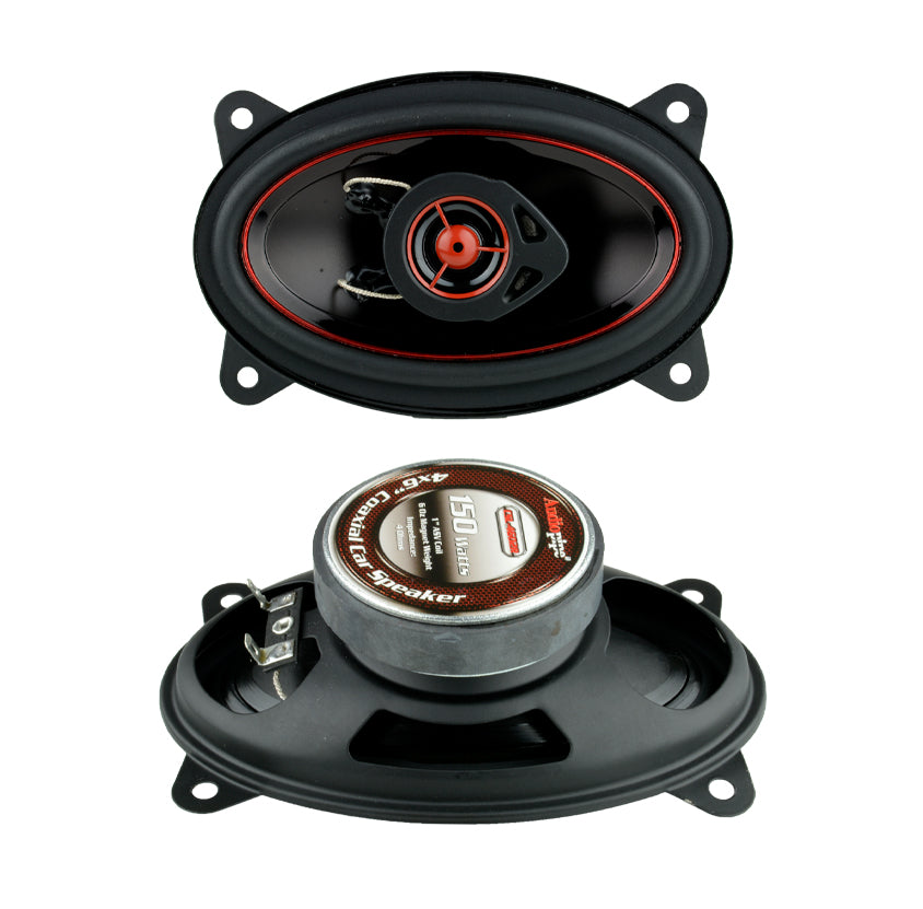 Audiopipe CSL-4602R 4” x 6”  Coaxial Car Speaker Drill America