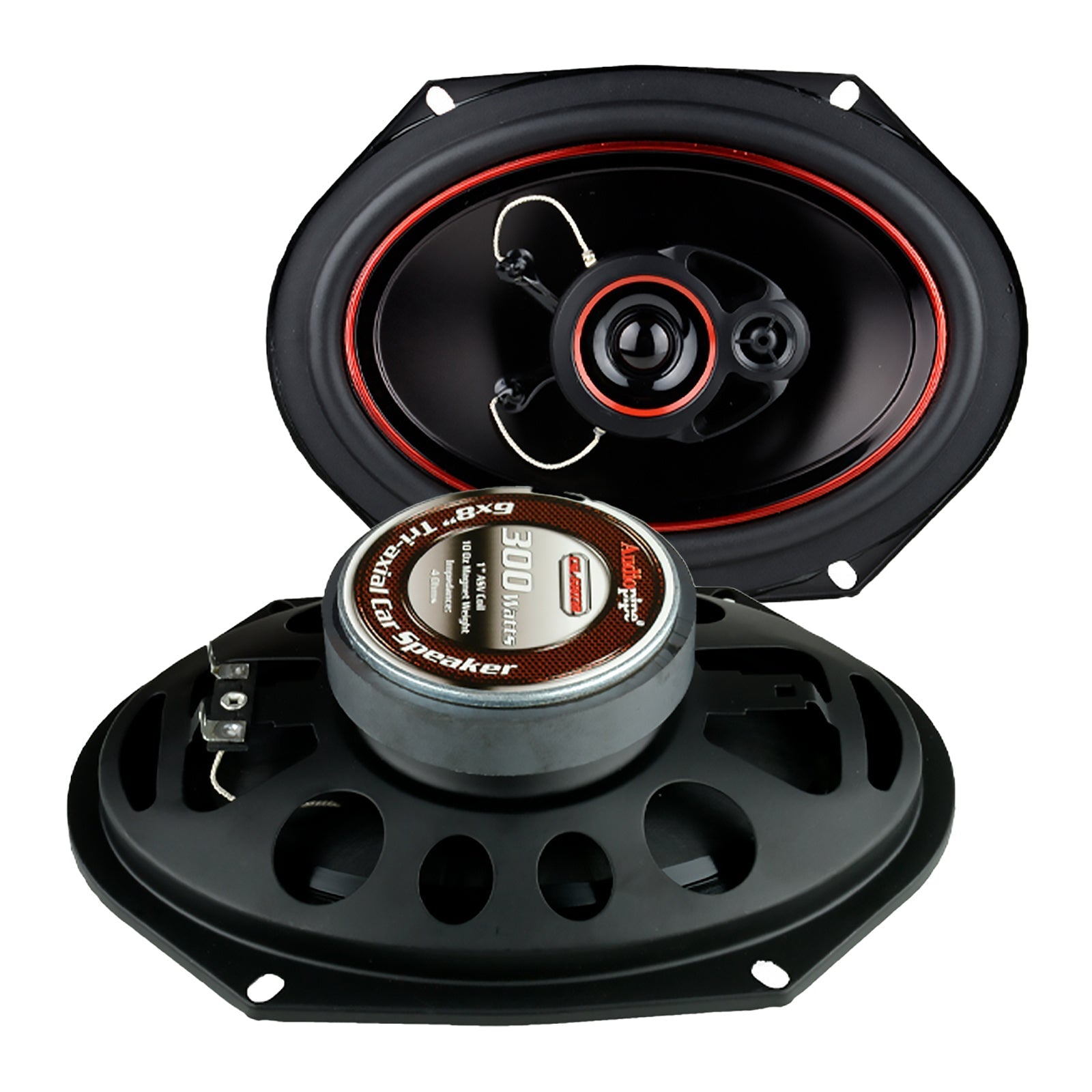 Audiopipe CSL-6803R 6” x 8”  Tri -Axial Car Speaker Audiopipe