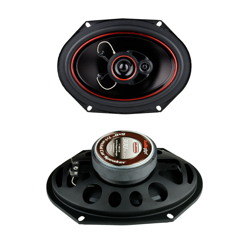 Audiopipe CSL-6803R 6” x 8”  Tri -Axial Car Speaker Audiopipe