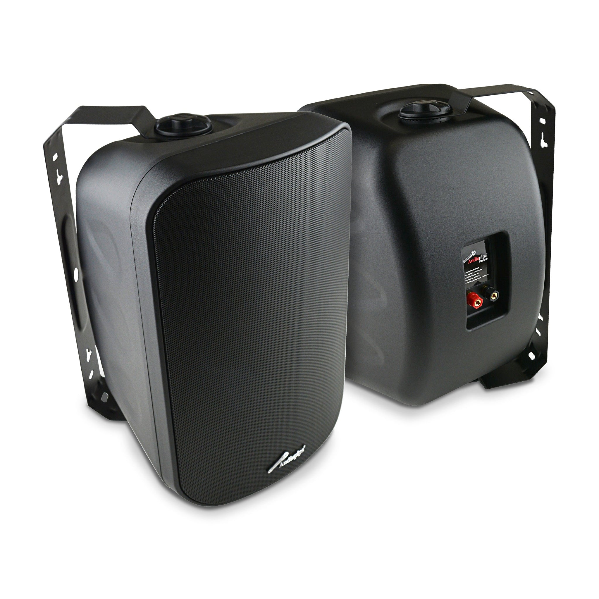 Audiopipe ODP-853-BLK Altavoz bidireccional de 8" para interior y exterior, resistente a la intemperie (ODP-853-BLK)