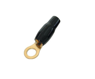 Audiopipe PTR-0B Zero Gauge Black Ring Terminal (50 Pack)