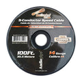 Audiopipe TC4P-R100CPR 9-Conductor Speed Cable (TC4P-R100CPR) Audiopipe