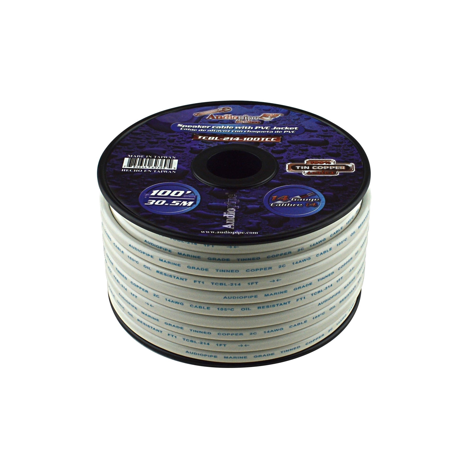 Audiopipe TCBL-216-100TCC Marine Grade Duplex Cable Audiopipe