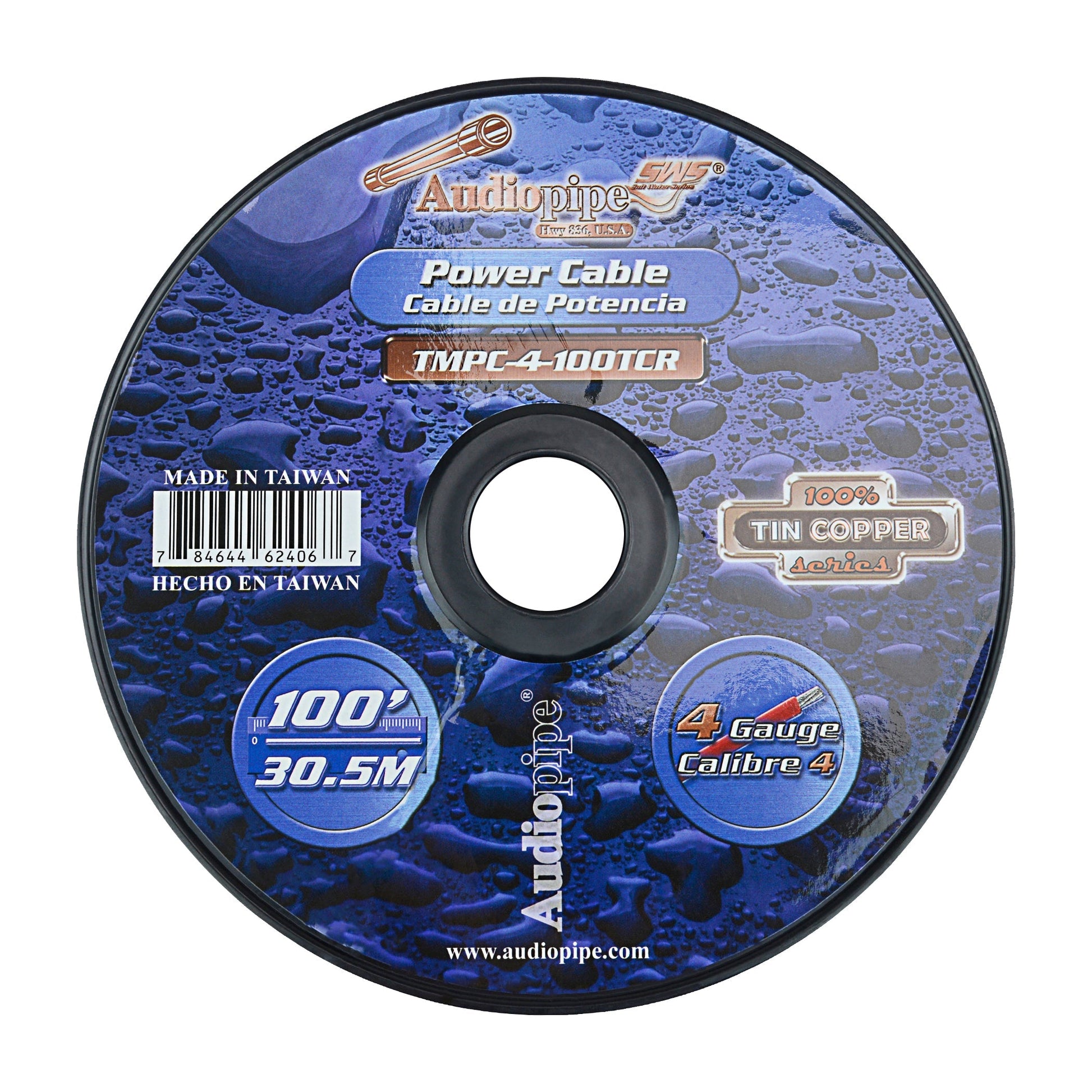 Audiopipe TMPC-4-100TCR TMPC-4-100TCR - Power Cable Audiopipe