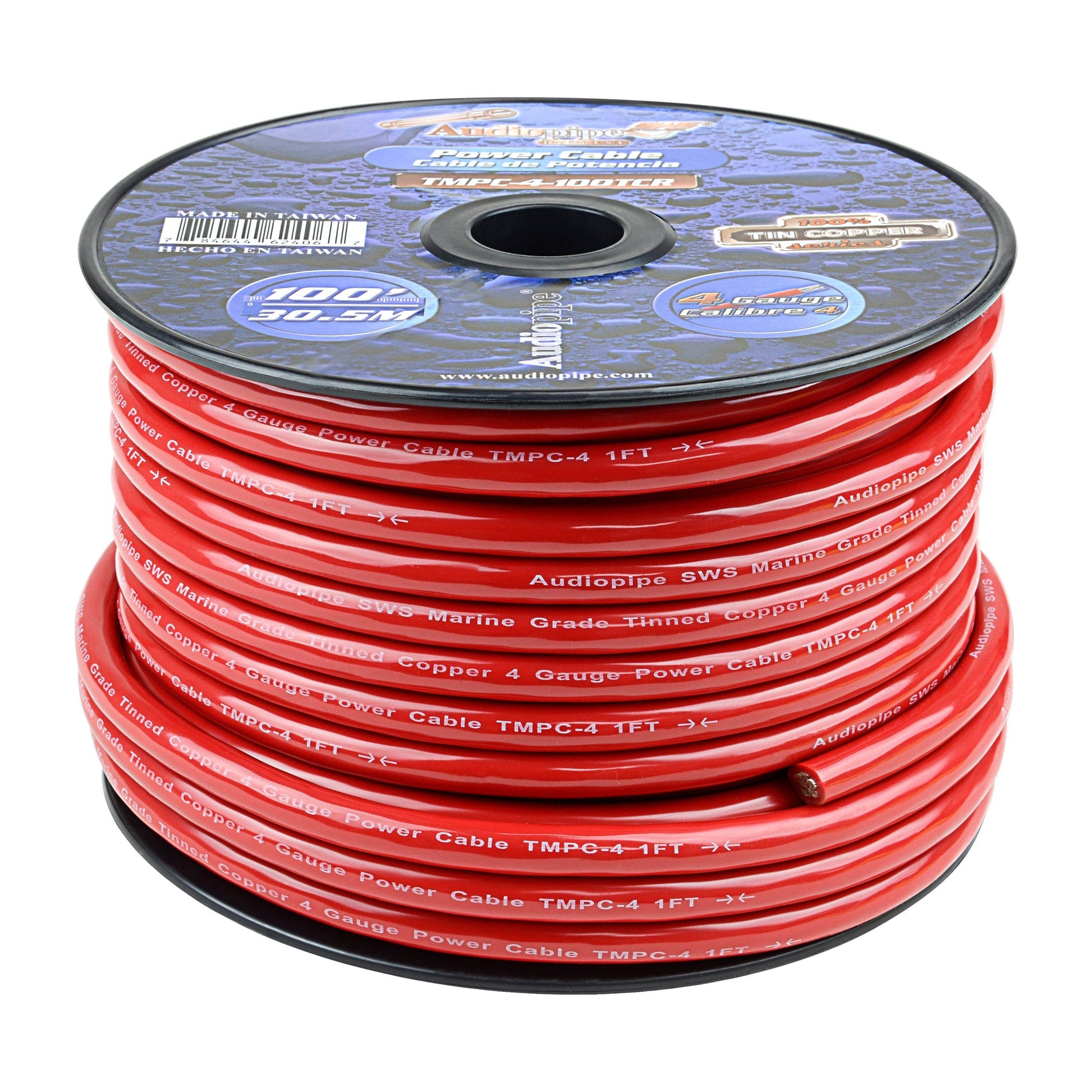 Audiopipe TMPC-4-100TCR TMPC-4-100TCR - Power Cable Audiopipe