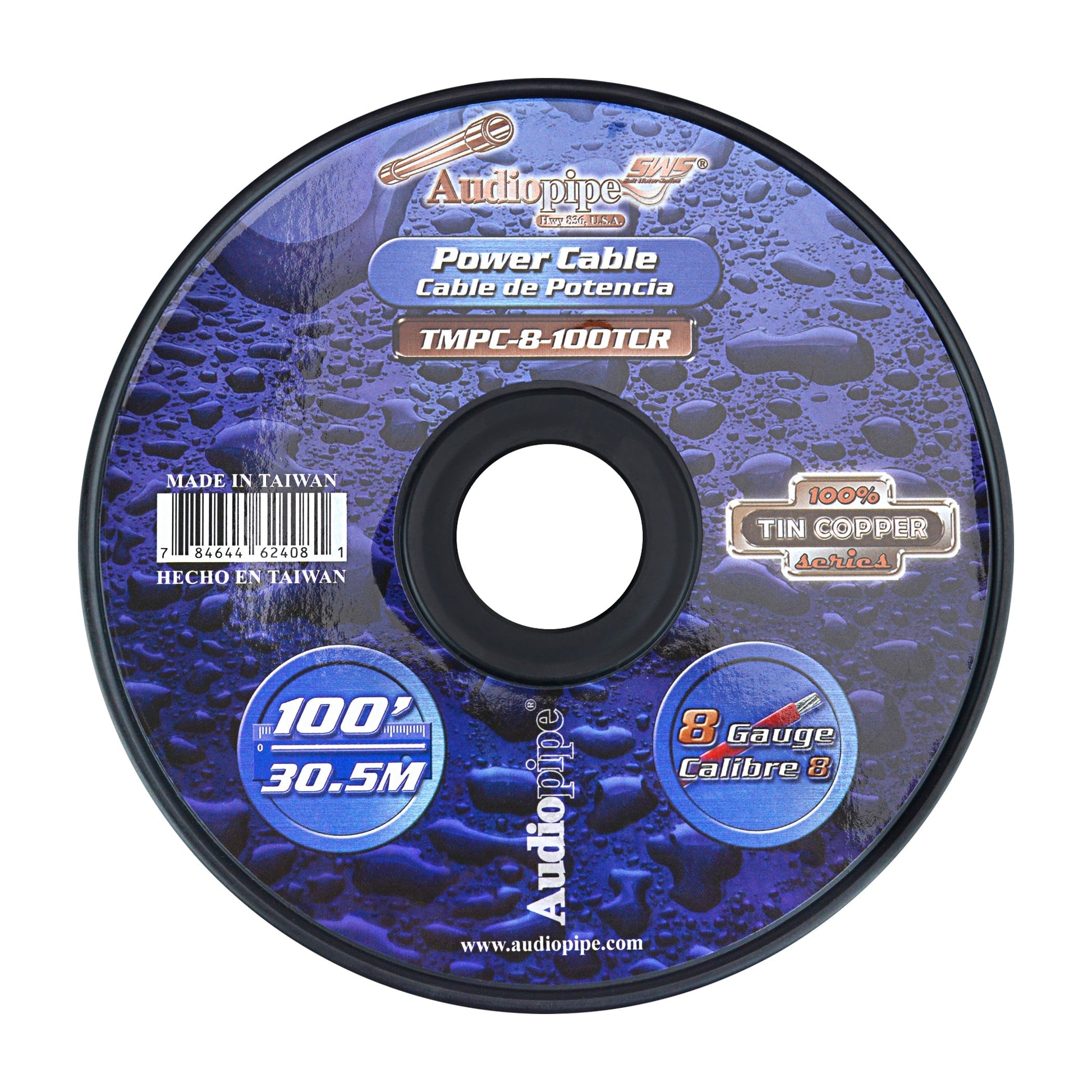 Audiopipe TMPC-8-100TCR TMPC-8-100TCR - Power Cable Audiopipe