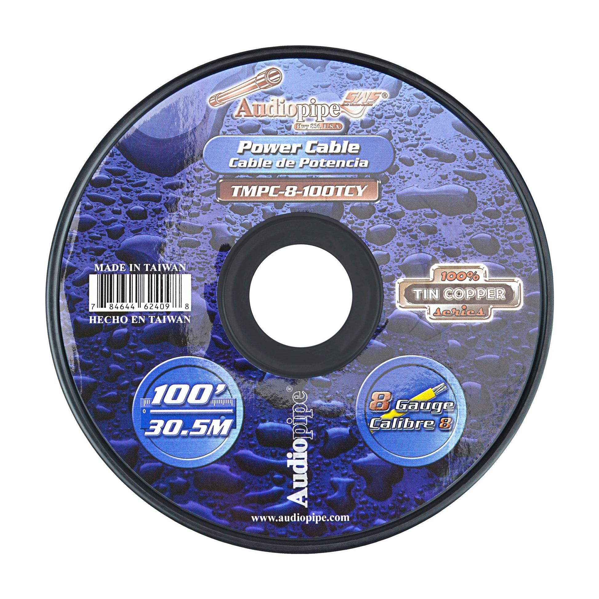 Audiopipe TMPC-8-100TCY TMPC-8-100TCY - Power Cable Audiopipe