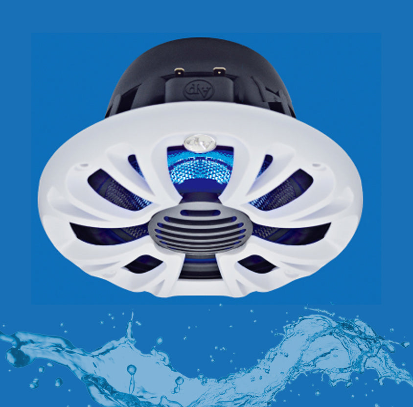 Audiopipe APMP-T625LD Coaxial 2-Way Marine Speaker Allstar Performance