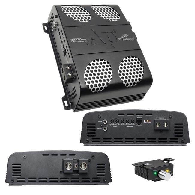 Audiopipe APHF-1500D-H1 1500 Watts Full Range Class D Mosfet Amplifier (APHF-1500D-H1) Allstar Performance