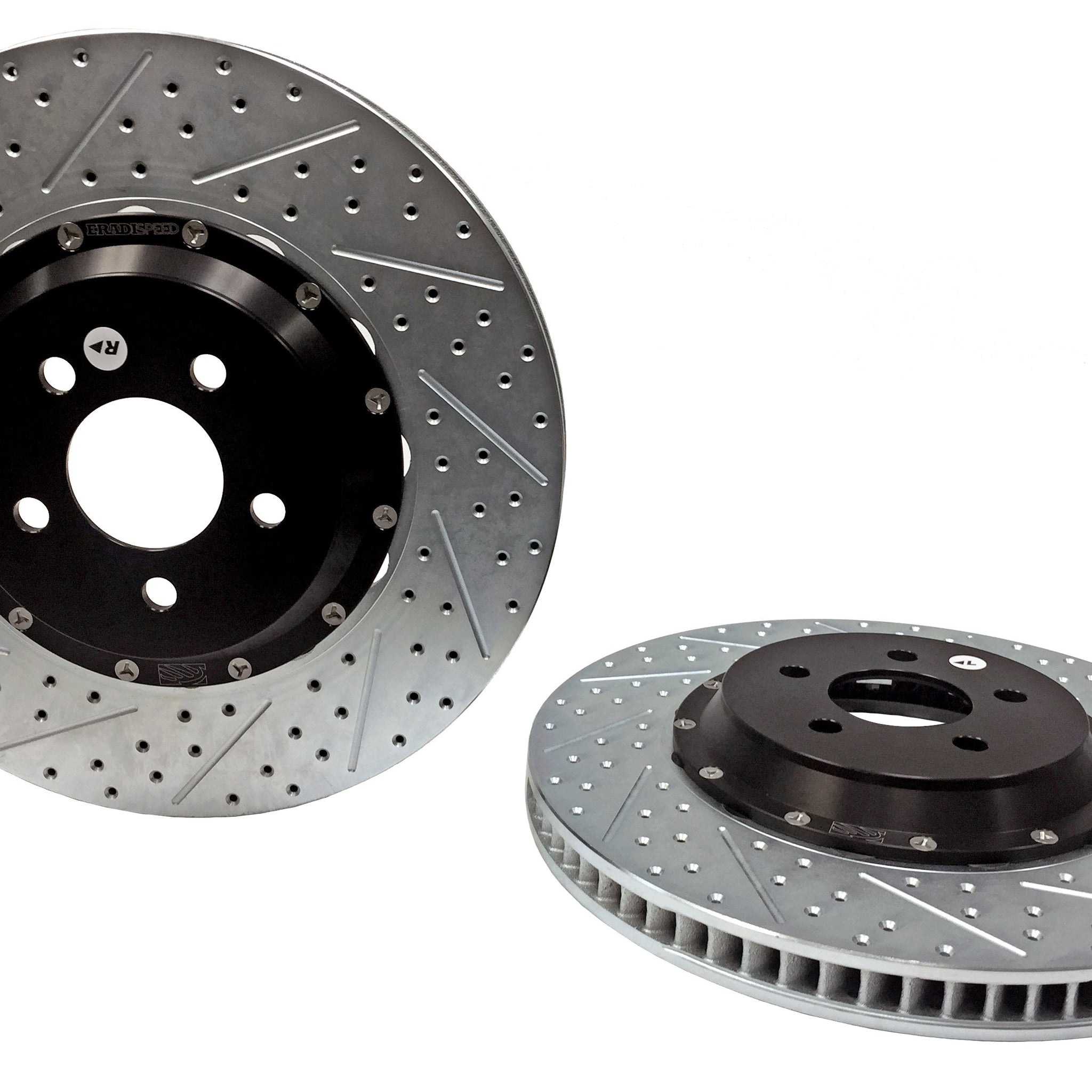 Baer Brakes 2261042 EradiSpeed+ Front 2-piece Performance Brake Rotors, SDZ