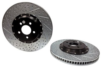 Baer Brakes 2261042 EradiSpeed+ Front 2-piece Performance Brake Rotors, SDZ