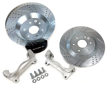Baer Brakes 2261043 BIG Claw Performance Rotors, Front