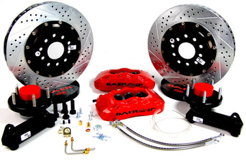 Baer Brakes 4301337B 14" Pro+ Front Brake Kit, Black, SDZ, Std. Studs