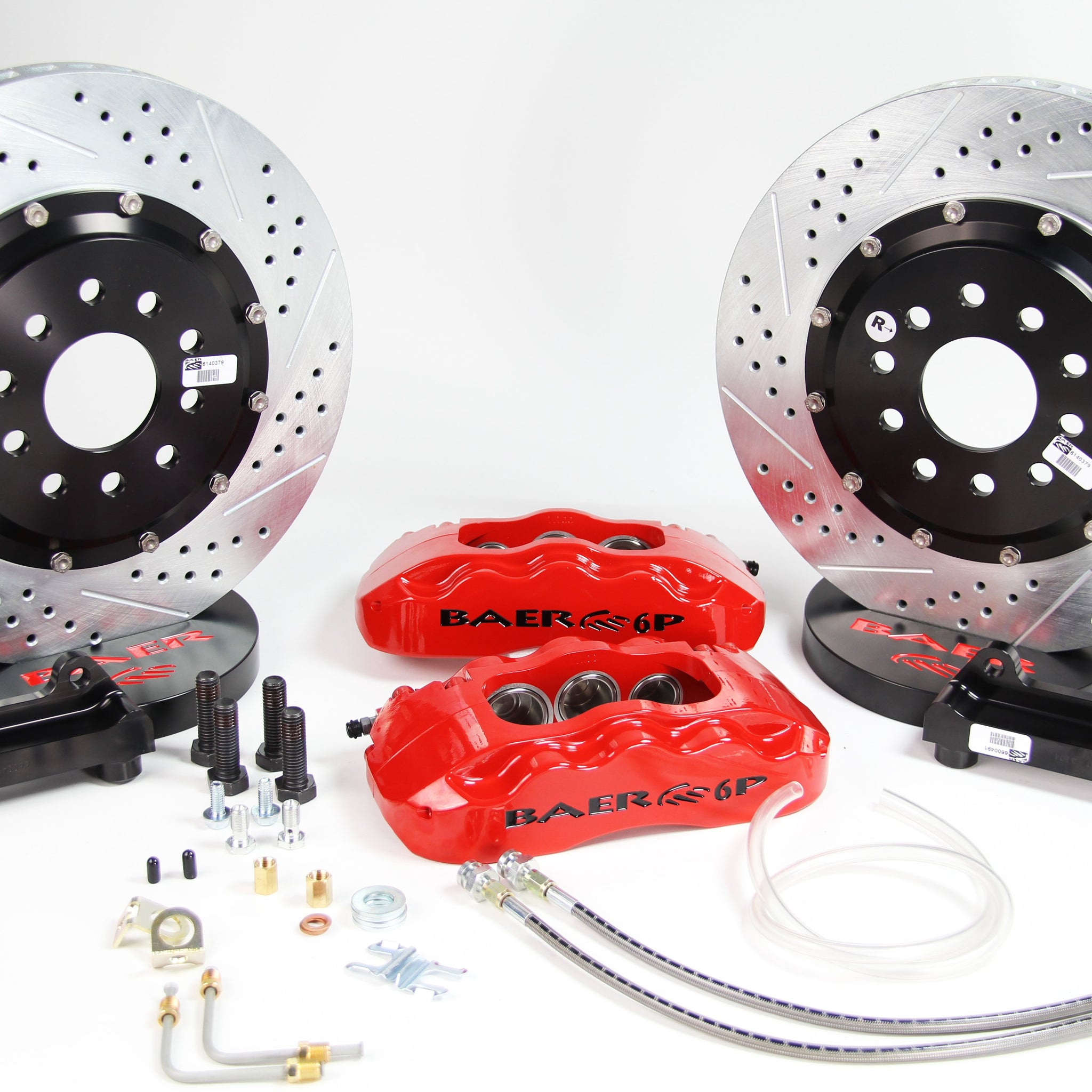 Baer Brakes 4301348B 13" Pro+ Front Brake Kit, Black, SDZ