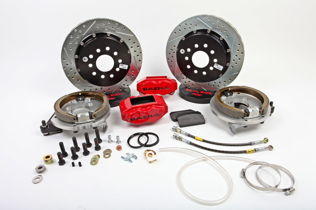 Baer Brakes 4262263B 13" SS4+ Rear Brake Kit, Black, SDZ Bilstein