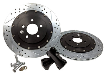 Baer Brakes 2262019 EradiSpeed+ Rear 2-piece Performance Brake Rotors, SDZ