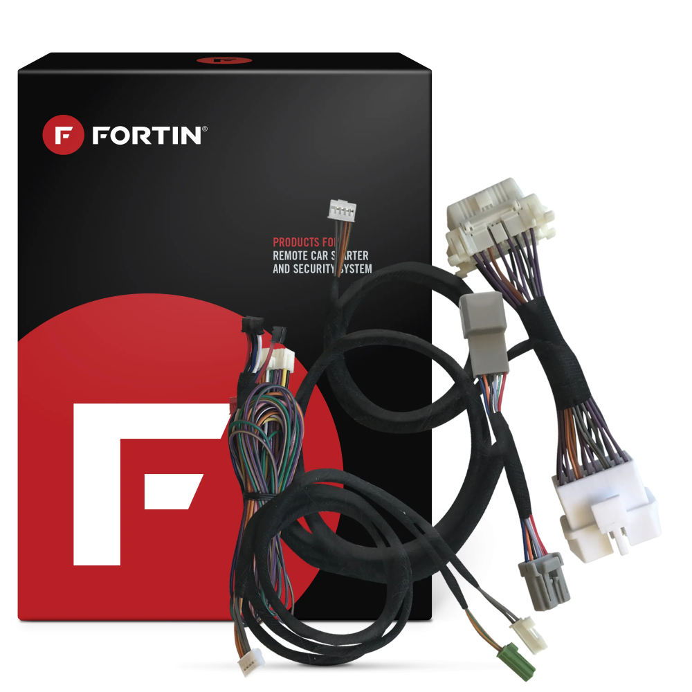 Fortin THAR-CHR7 T-Harness for Push-to-start & standard key Chrysler, Dodge, Jeep Vehicles. Fortin