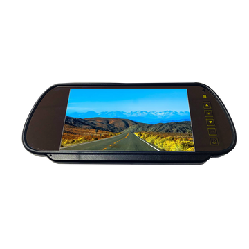 BOYO VTM700M - Clip-on Rear-View Mirror with 7" TFT-LCD Backup Camera Monitor