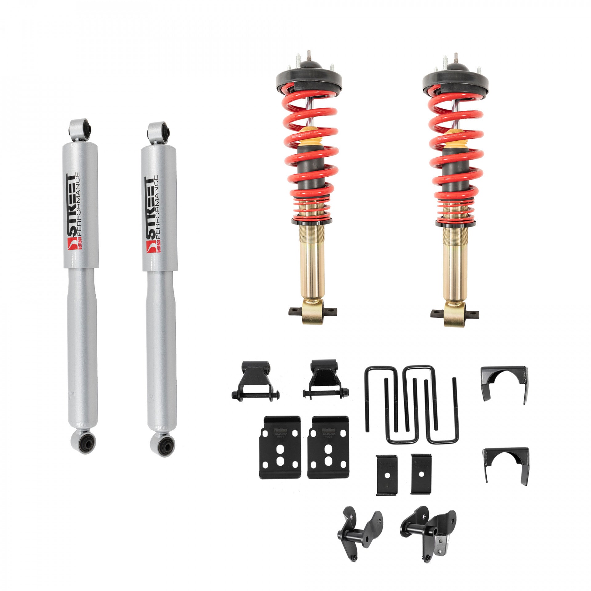 Bell Tech 1054SPC Complete Kit Inc. Height Adjustable Front Coilovers ORACLE