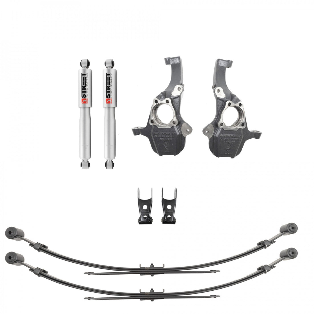 Bell Tech 350345 Front And Rear Complete Kit W/O Front Struts Bell Tech