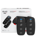 Fortin EVO-ALL-442 2-way long-range RF kit Included all-in-one remote starter kit with 2 4-button remotes. Fortin