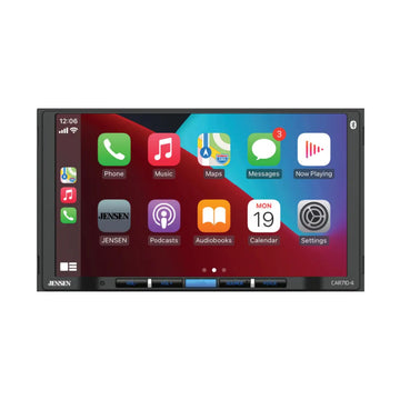 Radio para coche Jensen CAR710-4 de 7″ con pantalla táctil y funciones modernas – CAR710-4