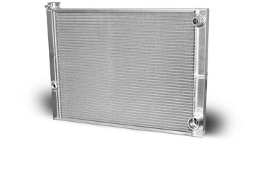 AFCO Racing 80184NDP-16 Aluminum Double Pass Radiator 26 X 19 X 1.50 Core, 16 AN Male Inlet Afco Racing Products