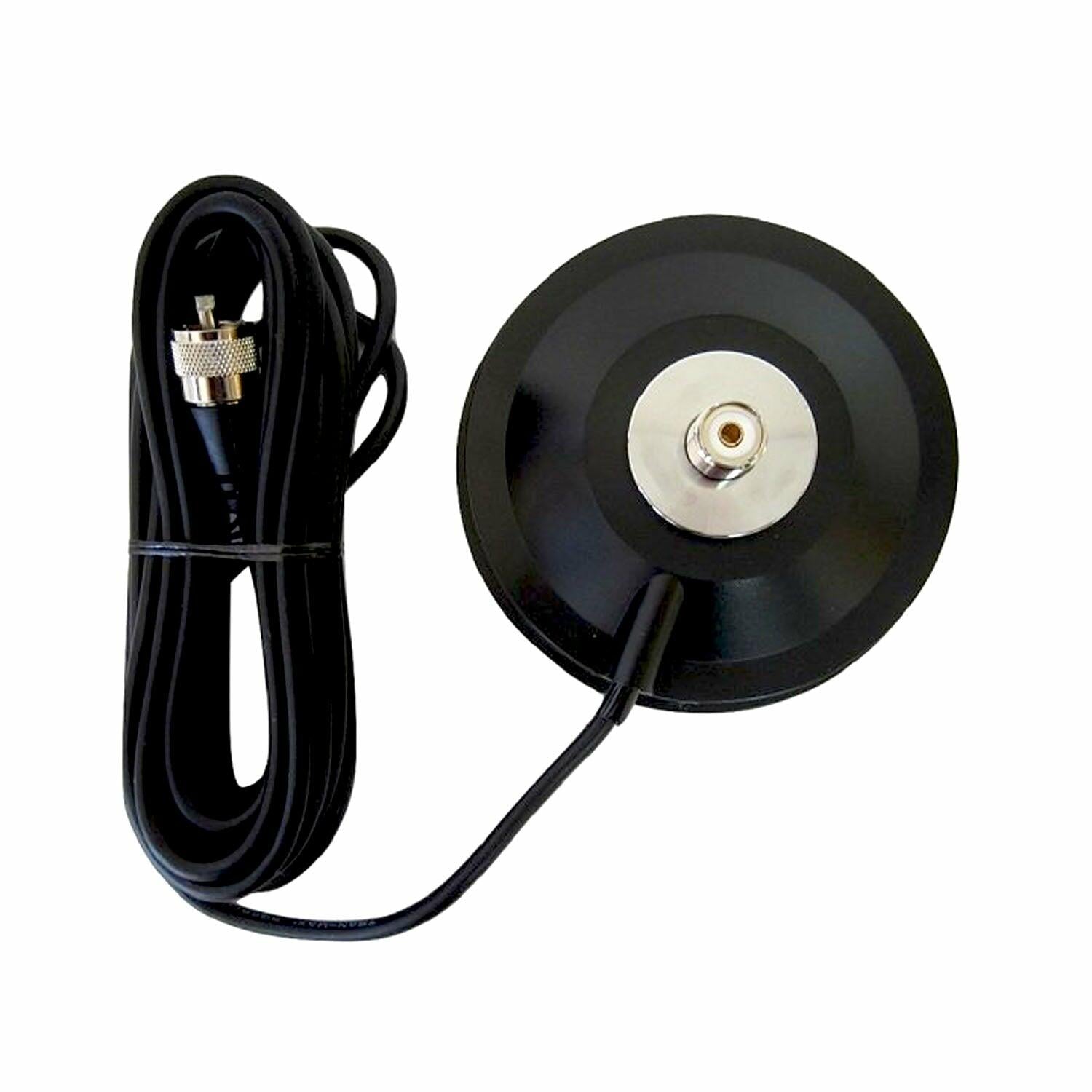 WORKMAN PM5S0 5" Magnet Mount w/ SO-239 & 16' Coax Bandit