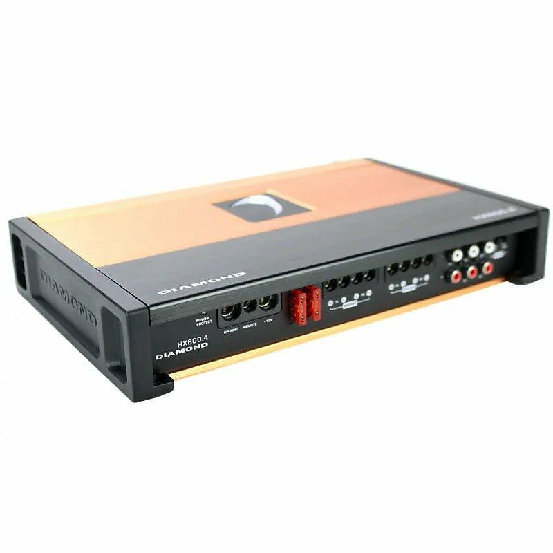 Diamond Audio HX600.4 4-Channel HEX Series Full Range Class D Amplifier - HX600.4 Diamond