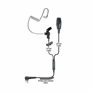 Klein Electronics - PATRIOT-M1 - Klein 2-Wire Surveillance Earpiece - Mono - Wired - Earbud -... Klein