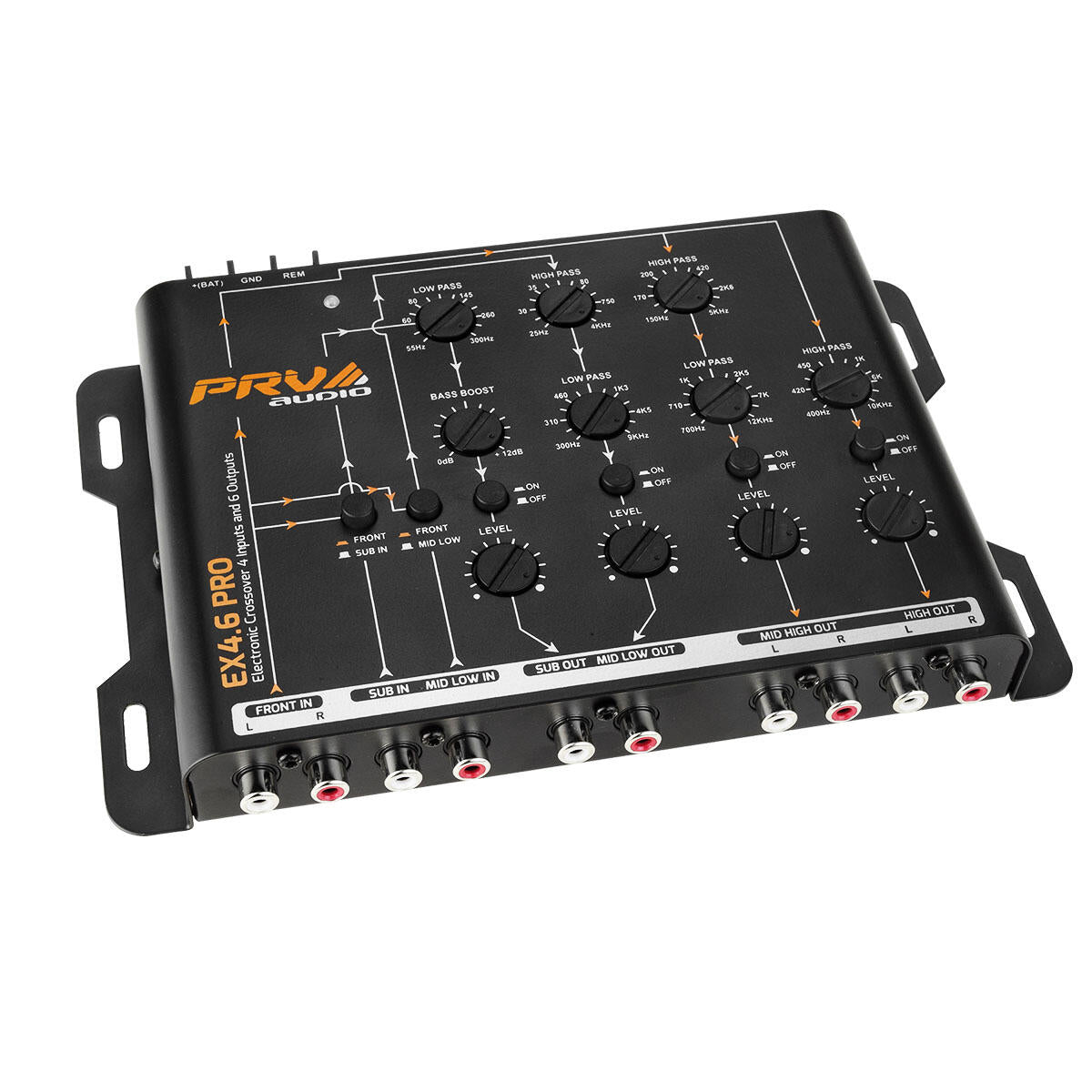 PRV Audio EX4.6 PRO ELECTRONIC CROSSOVER (Each) PRV Audio
