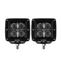 Heise HE-CL22PK Cube Flood Light - 3 Inch, 4 LED, 2-Pack Metra