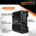 PRV Audio RS900 BASS 1 Ohm 1 Channel Monoblock Amplifier PRV Audio