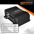 PRV Audio RS500 BASS 1 Ohm 1 Channel Monoblock Amplifier PRV Audio