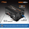 PRV Audio MDX400.4 2 Ohm 4 Channel Full Range Amplifier PRV Audio